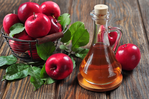 الفوائد الغذائية لخل التفاح 