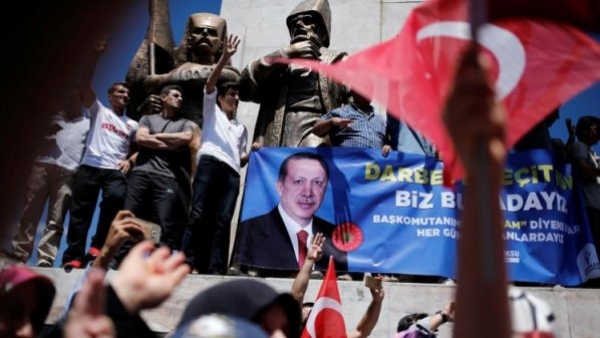 مأتم صهيوني إثر فشل الانقلاب في تركيا